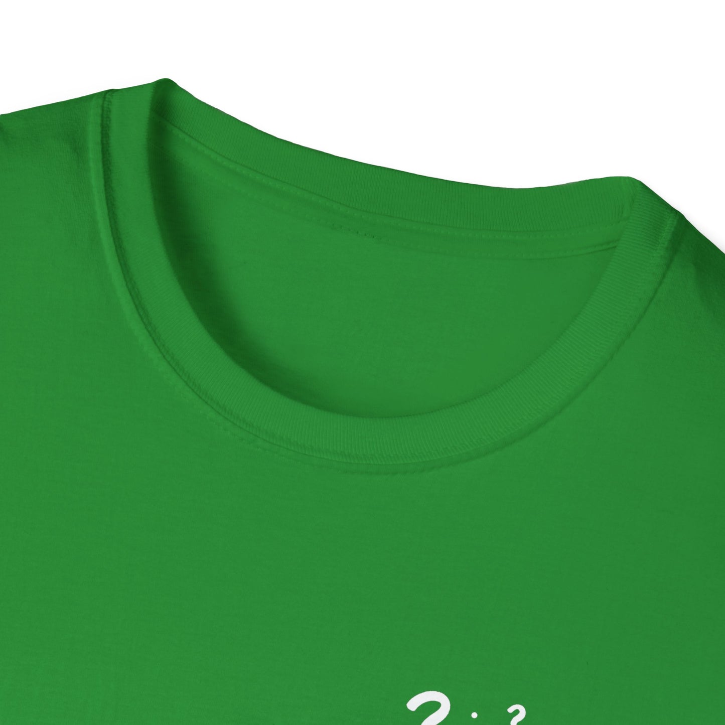 Barney-Style (White Print) | Unisex Softstyle T-Shirt