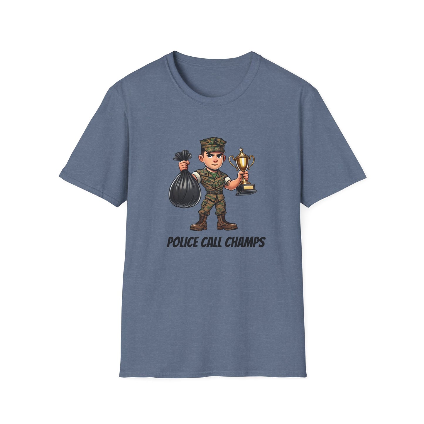 Police Call Champs | Unisex Softstyle T-Shirt