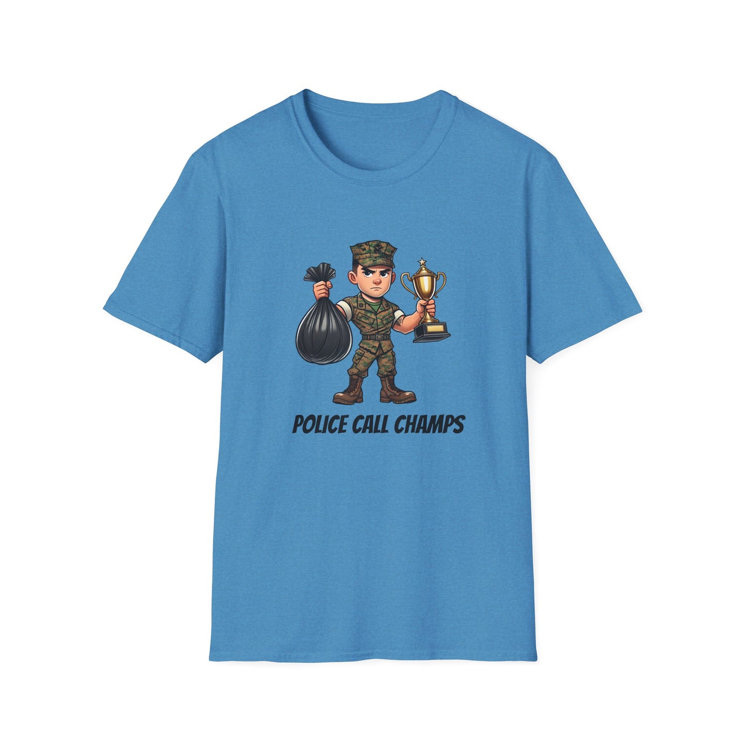 Police Call Champs | Unisex Softstyle T-Shirt