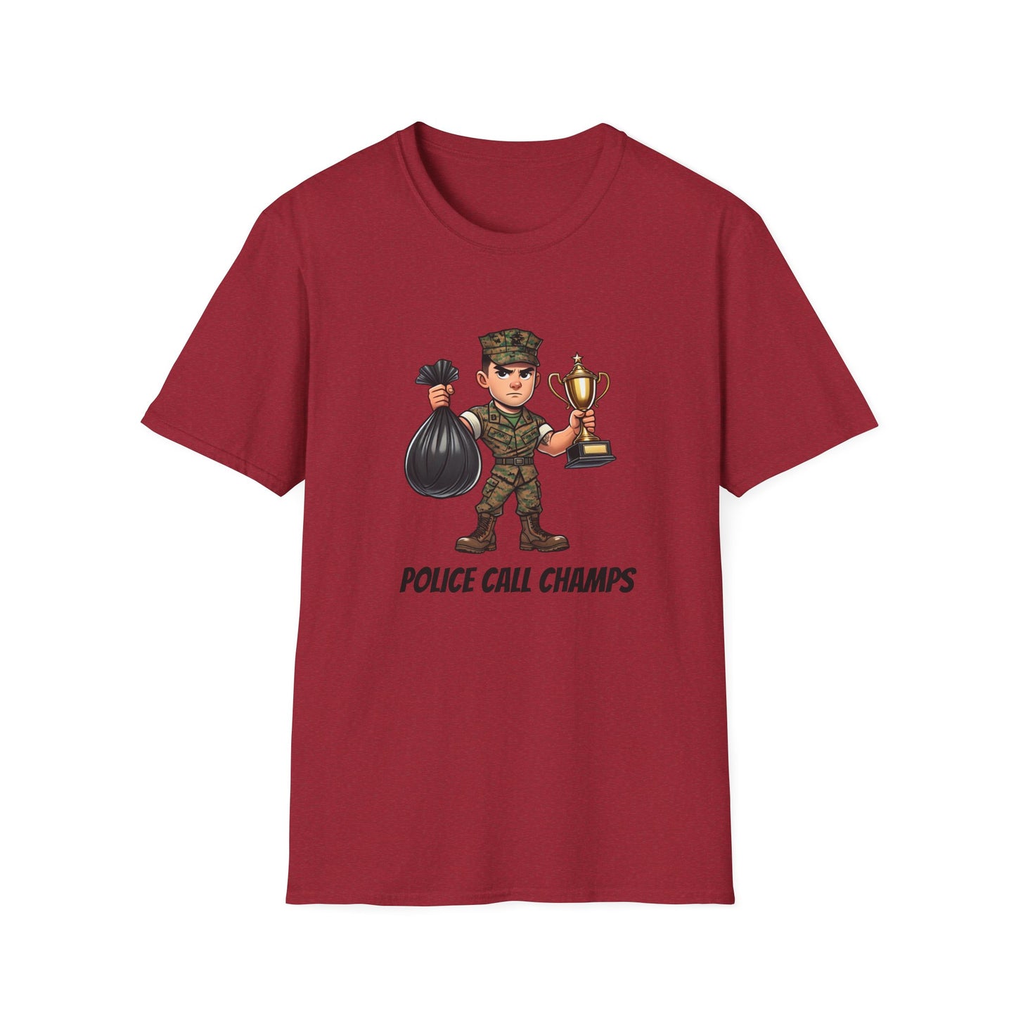 Police Call Champs | Unisex Softstyle T-Shirt