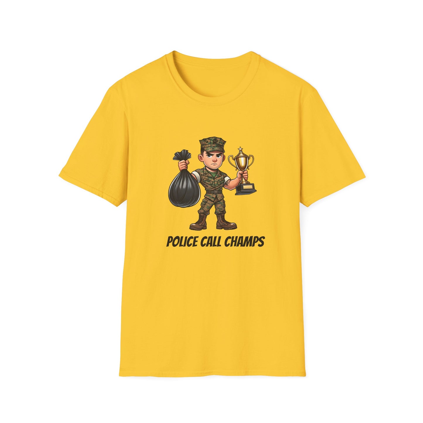 Police Call Champs | Unisex Softstyle T-Shirt