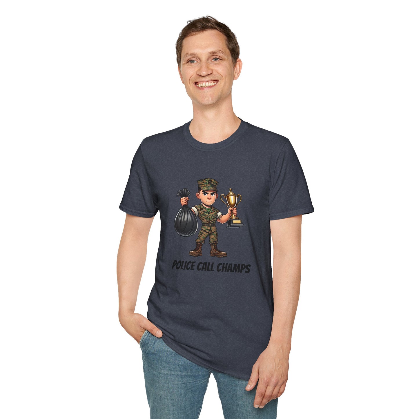 Police Call Champs | Unisex Softstyle T-Shirt