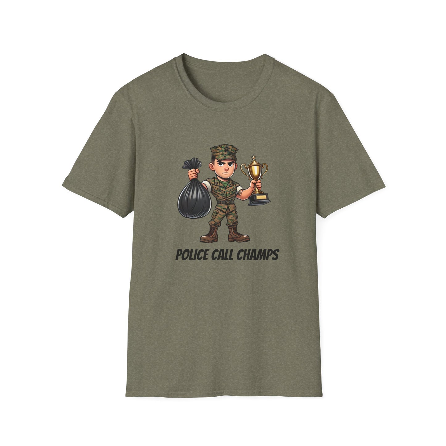 Police Call Champs | Unisex Softstyle T-Shirt