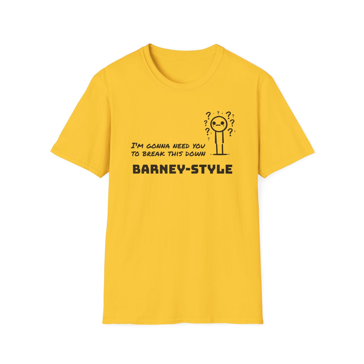 Barney-Style | Unisex SoftStyle T-Shirt