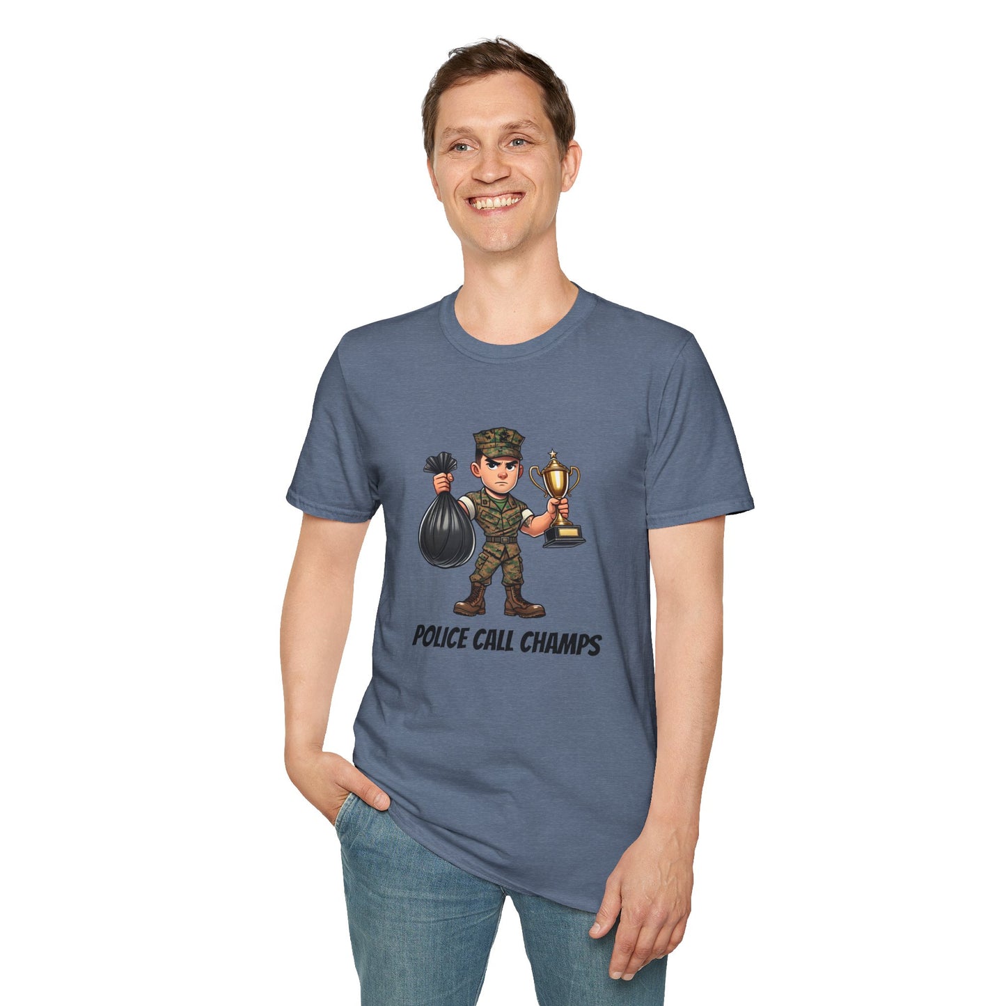 Police Call Champs | Unisex Softstyle T-Shirt