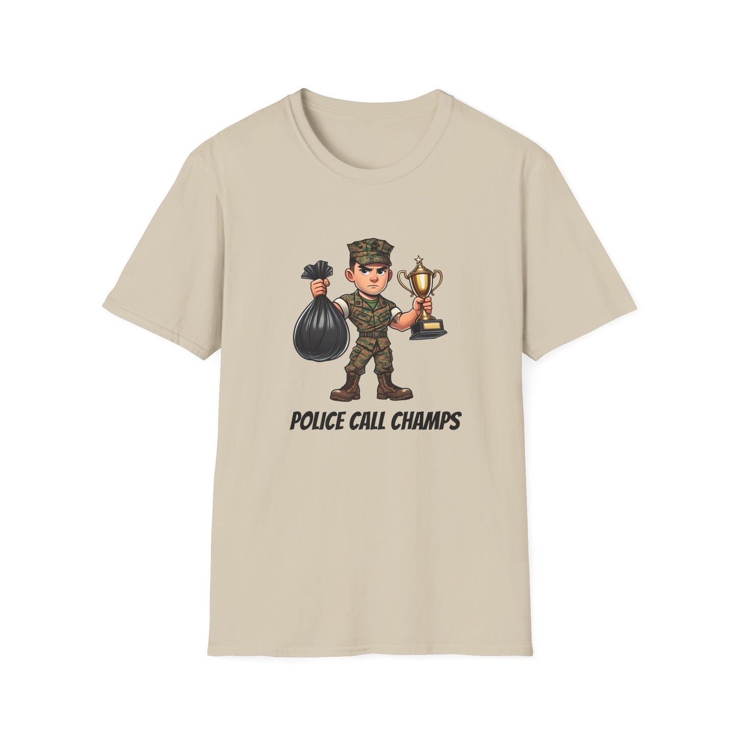 Police Call Champs | Unisex Softstyle T-Shirt