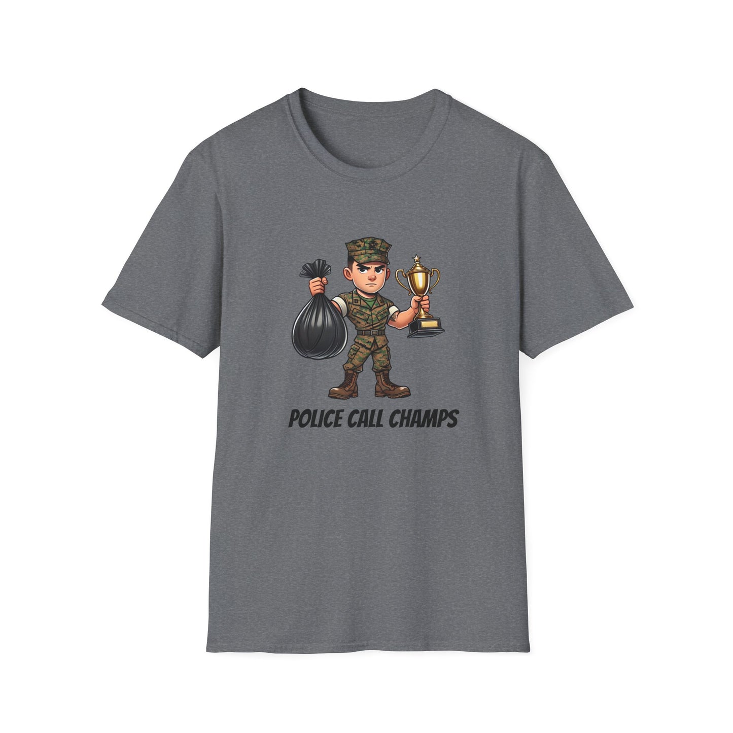 Police Call Champs | Unisex Softstyle T-Shirt