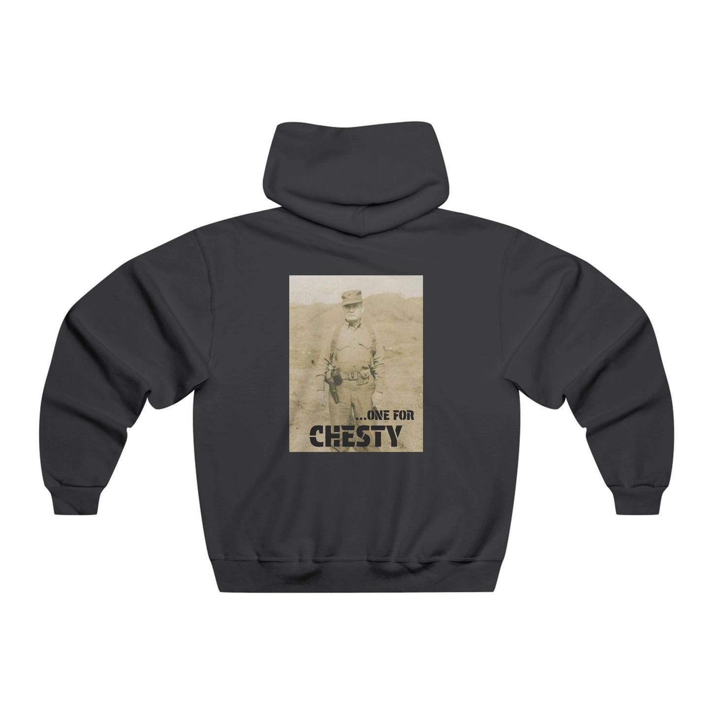 One For Chesty - Devil Dog | Men's Hooded Sweatshirt