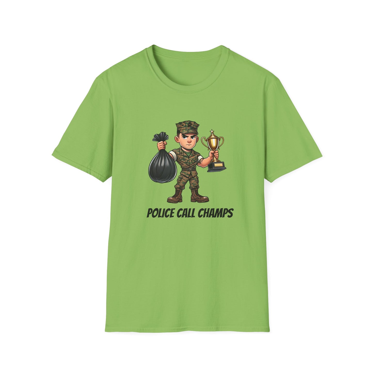 Police Call Champs | Unisex Softstyle T-Shirt