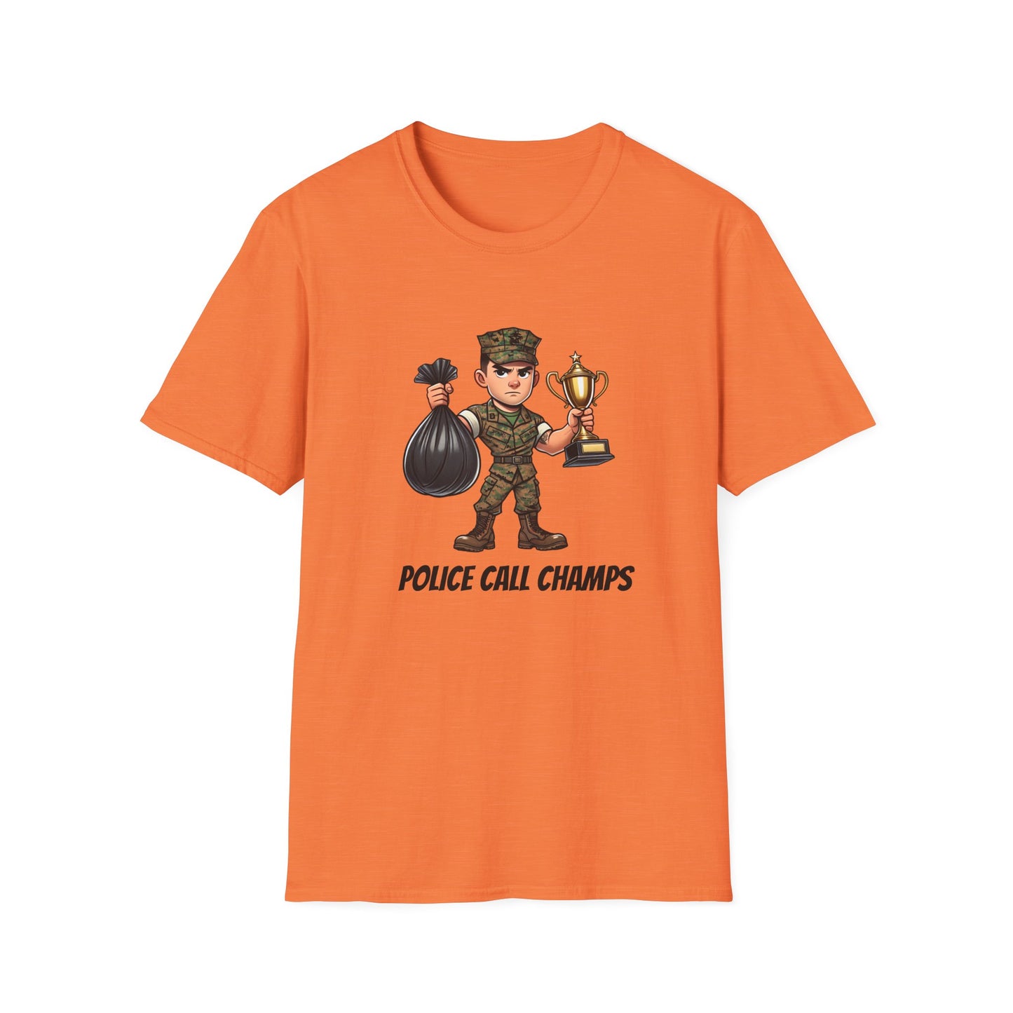 Police Call Champs | Unisex Softstyle T-Shirt