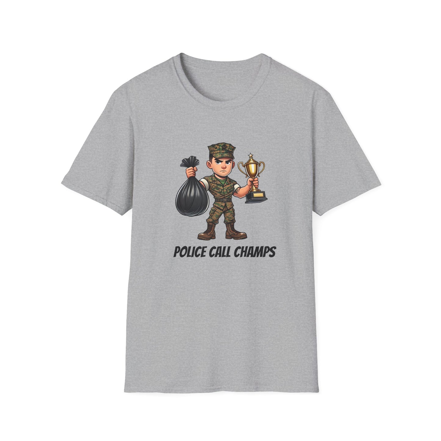 Police Call Champs | Unisex Softstyle T-Shirt