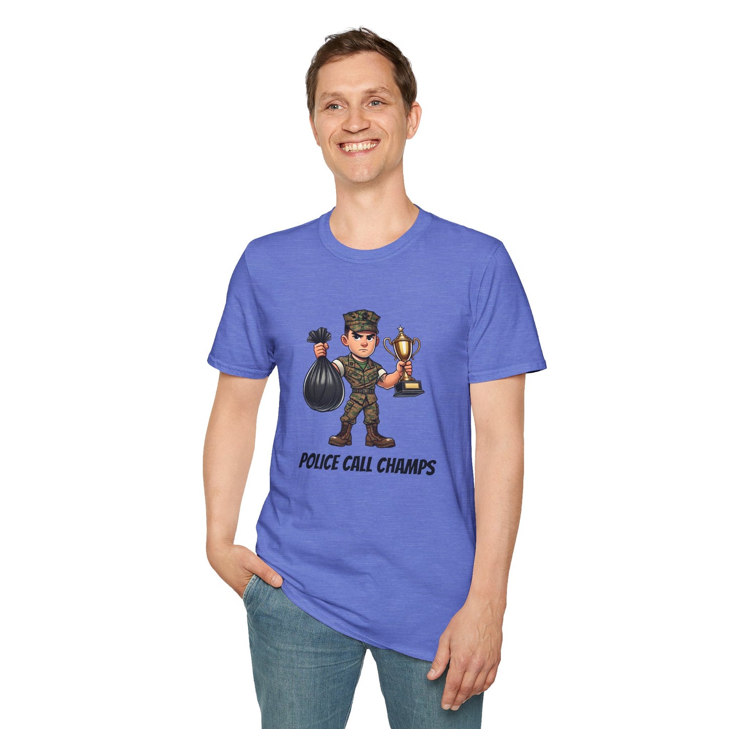 Police Call Champs | Unisex Softstyle T-Shirt